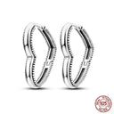Charm Double Hoop Earrings