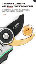 Airaj Pruning Shear Garden Tools Labor Saving Scissors