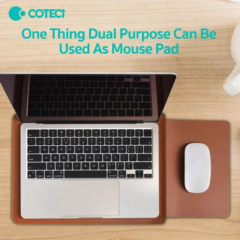 COTECI Laptop Sleeve Notebook Cover With Mouse Pad Set
