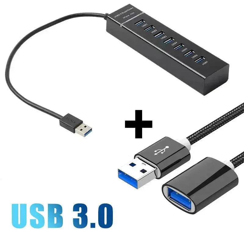 USB Hub Splitter For Enhanced Connectivity And Fast Transfer