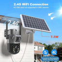 Proactive Solar PTZ Camera for Homes