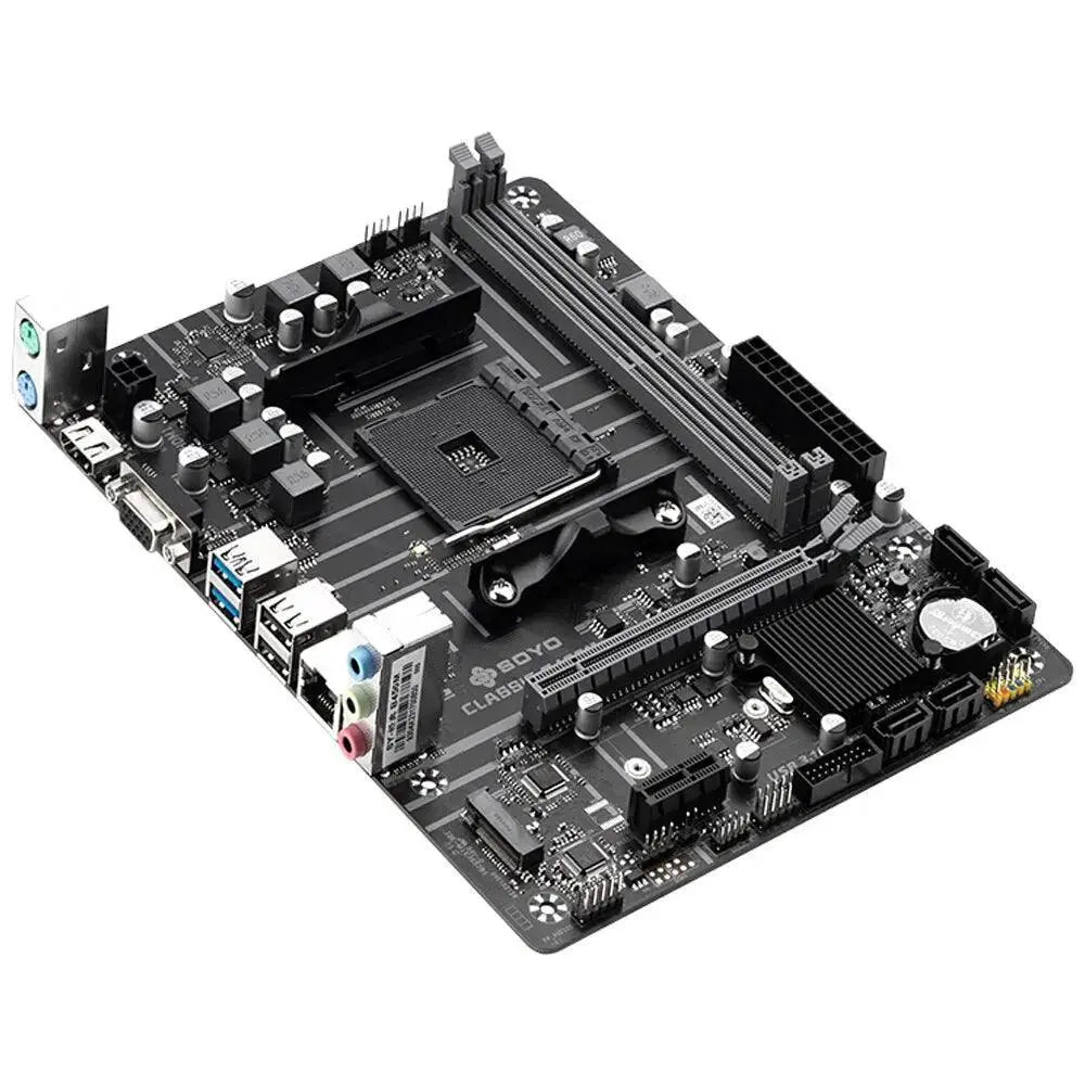 Soyo Classic Ryzen DDR4 Motherboard With M2 NVMe Support