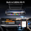 Touch Screen Mirror Dash Cam