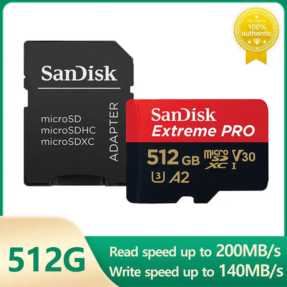 SanDisk MicroSD Card - Ultra Fast Storage - 200MBs 128GB product image