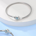 Cm Silver Bracelet Star Moon