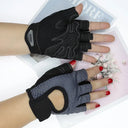 Breathable Gym Gloves With Microfiber Fabric For Training
