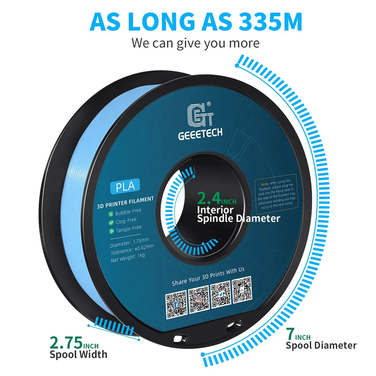 Geeetech Precision Pla Filament — product view 6