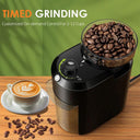 Wancle Electric Burr Coffee Grinder Adjustable Burr Mill