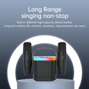 Karaoke Machine Bluetooth PA System with Microphones