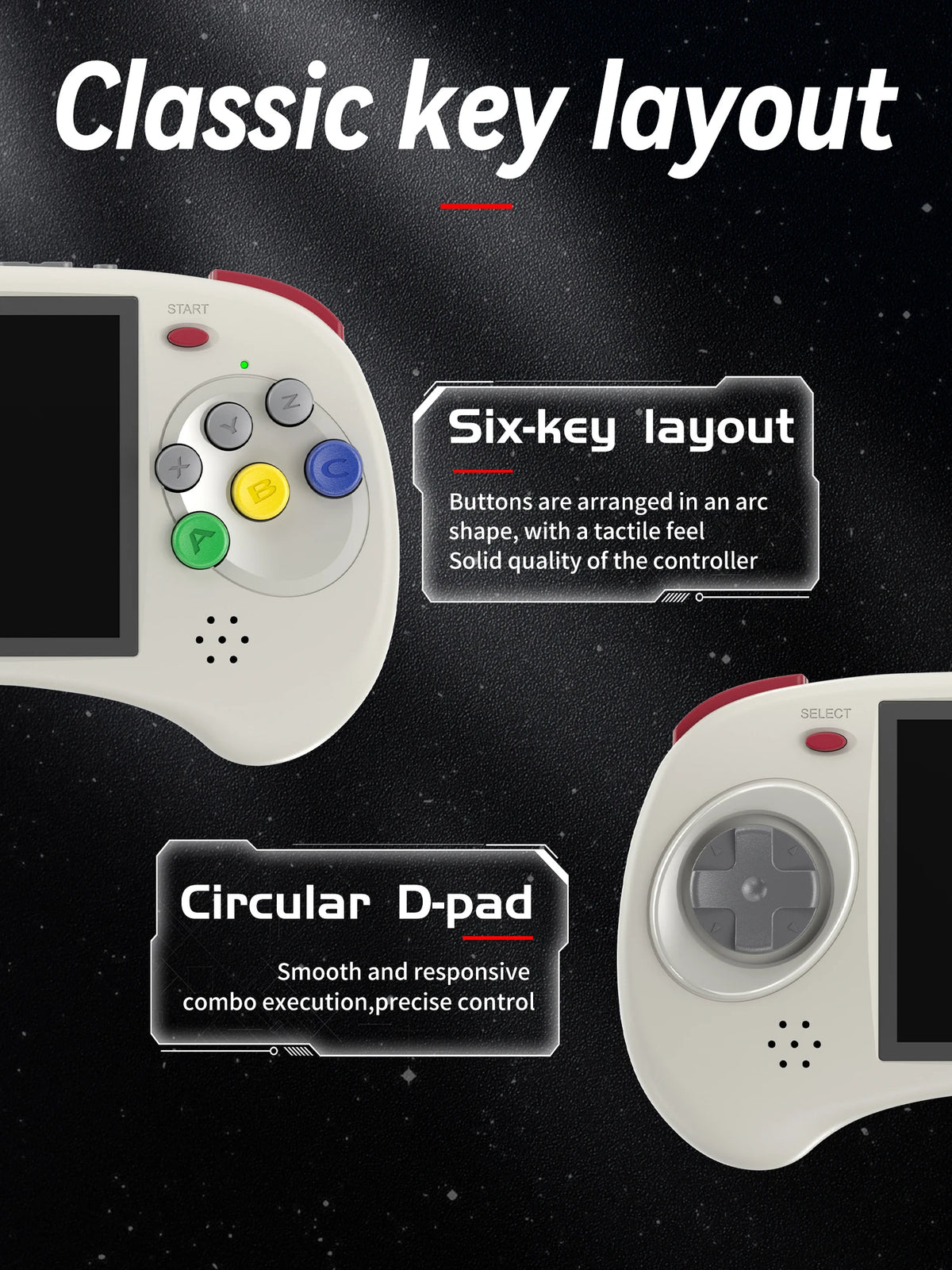 ANBERNIC RG ARC-D RG ARC-S Retro Games Handheld Game Console — product view 2