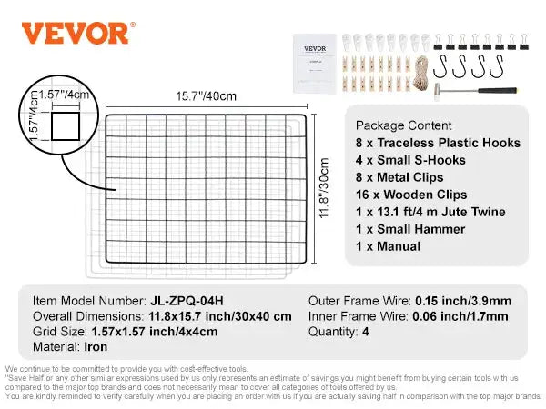 Steel Grid Display Rack for Retail Merchandising — product view 8