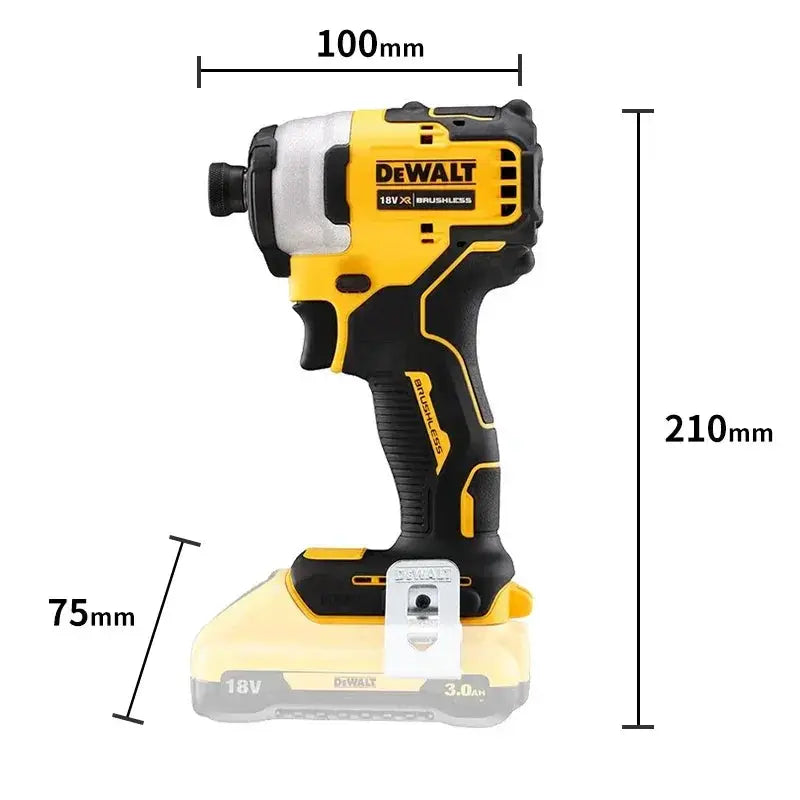 18V Brushless Impact Driver 205Nm Cordless Power Tool