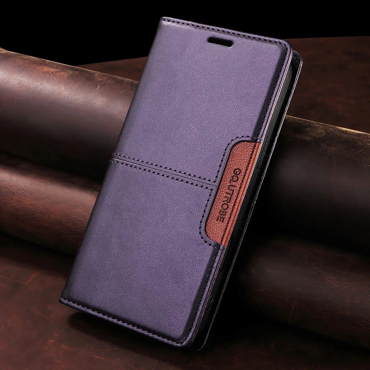 Magnetic Leather Case - Secure Wallet Flip — product view 11