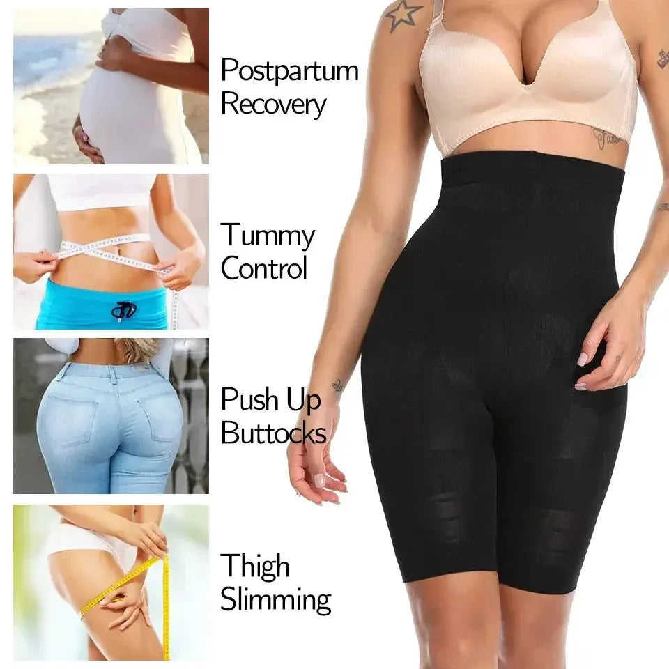High Waist Tummy Control Body Shaper Shorts for Slimming