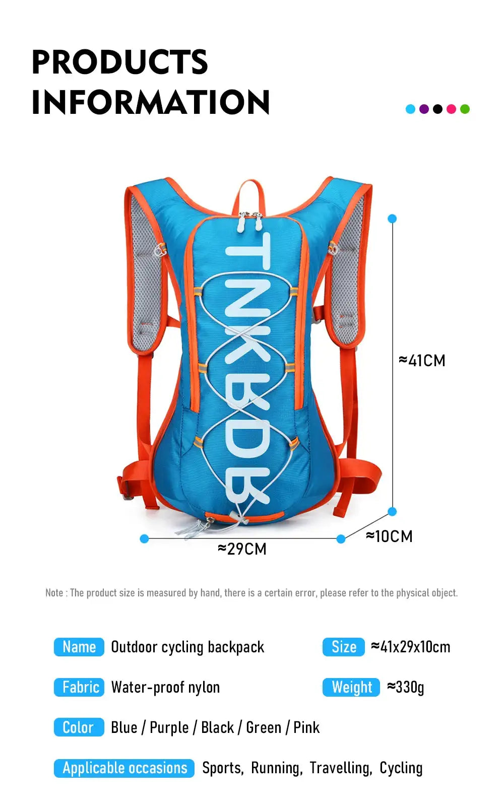ThinkRider Waterproof Cycling Backpack Outdoor Sports — product view 8