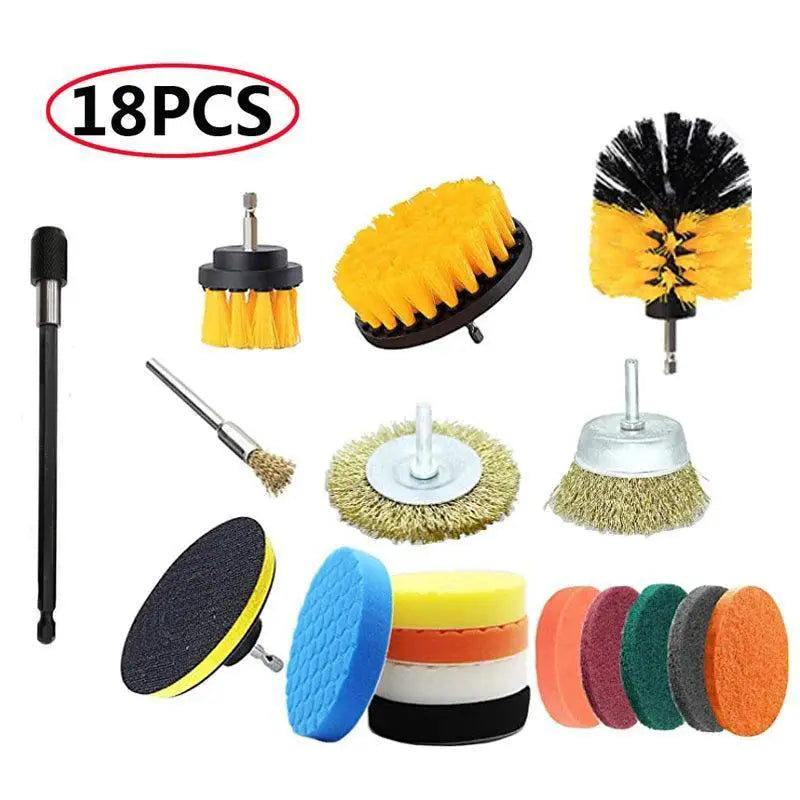 Deep Cleaning Drill Brush Set for Cars — product view 19