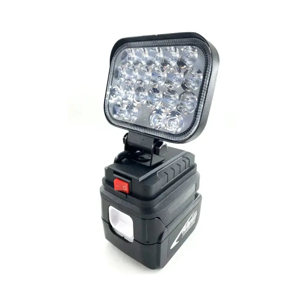 18V LED Work Light for Makita Milwaukee Floodlight 3000lm