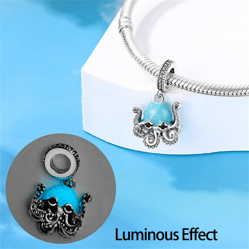 Sterling Silver Ocean Luminous Sea