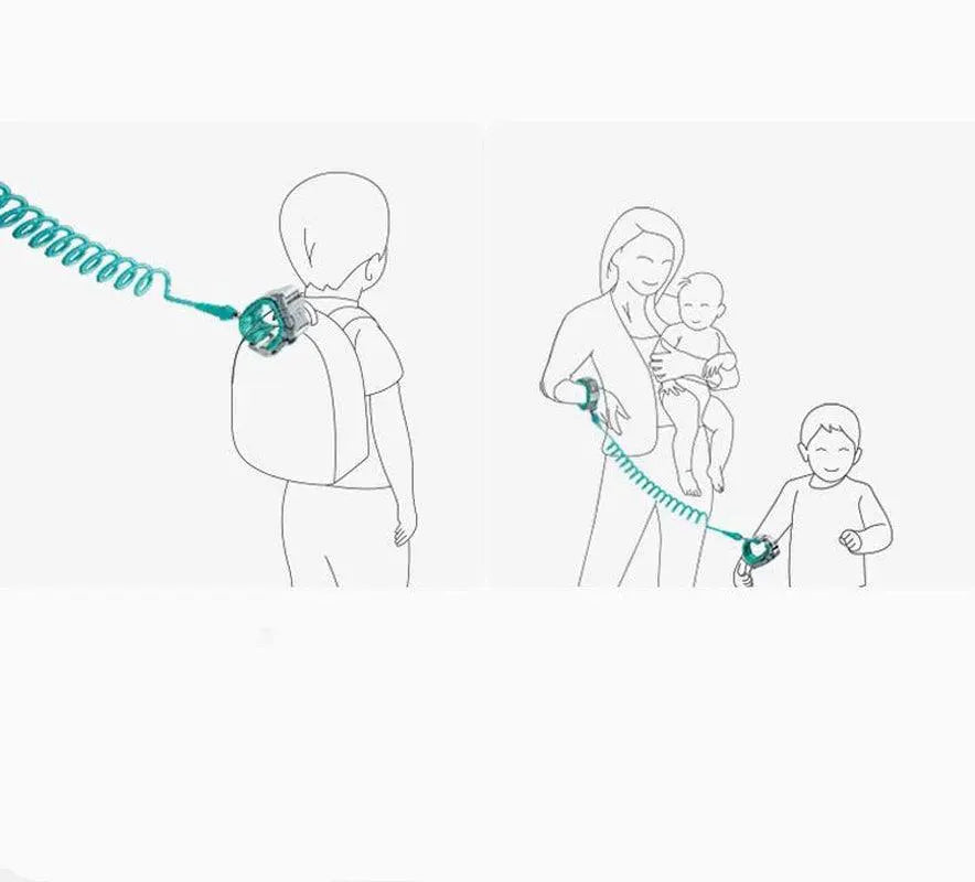 Kids Harness Anti Lost Wrist Link Outdoor Safety Leash