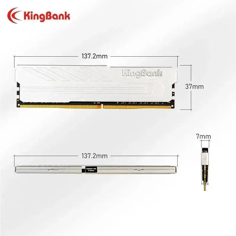 Kingbank DDR4 Heatsink Desktop Memory High Frequency
