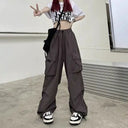 Pants for Women Hip Hop Wide Leg Comfort