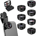 3in1 Fisheye Wide Angle Micro Camera Lens for IPhone Xiaomi