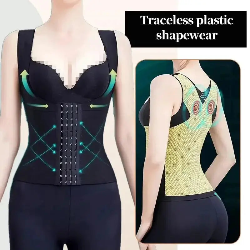 Women Waist Trainer Shapewear Vest For Slimming And Curves