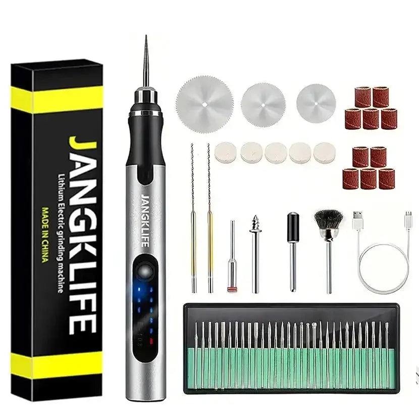 Portable Cordless USB Rotary Tool For Woodworking Engraving
