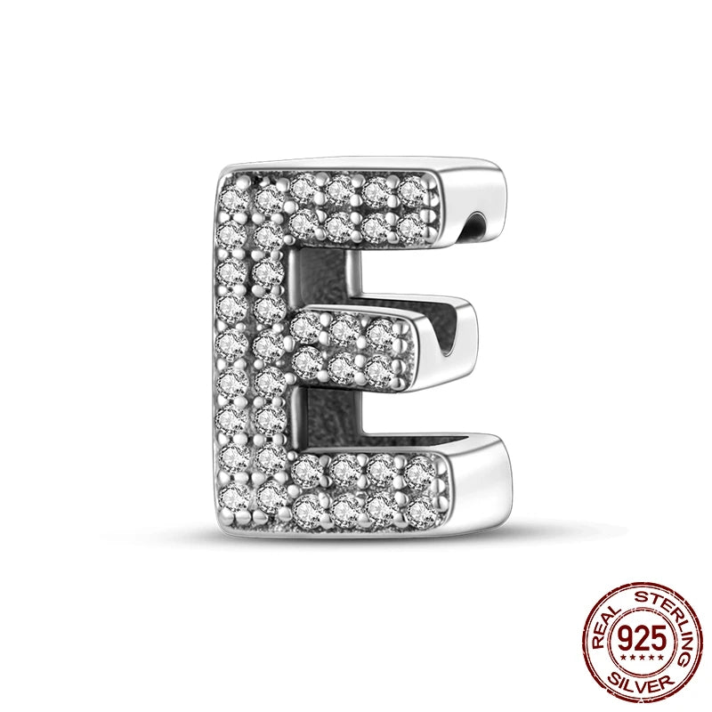 A-z Alphabet Beads Sterling Silver