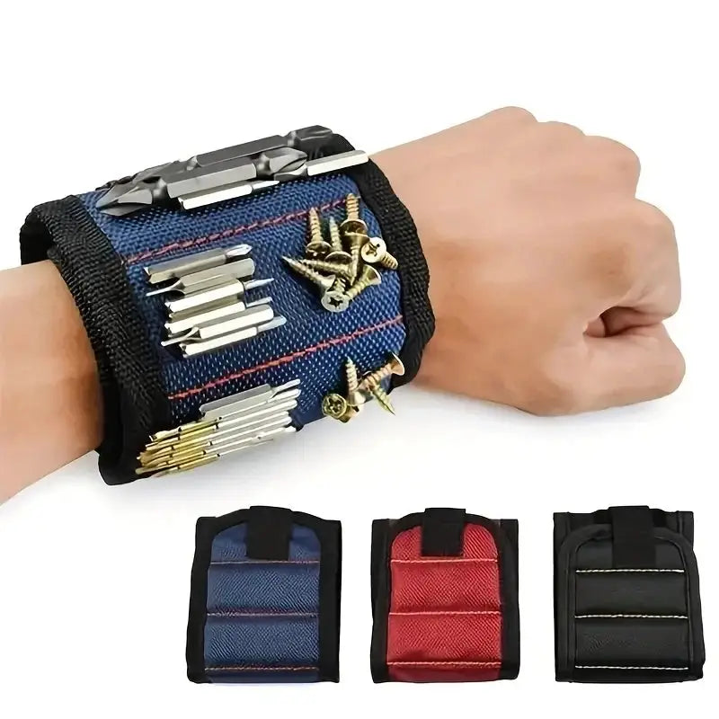 Promotion: Adjustable Magnetic Wrist Strap Heavy-Duty Magnet Holder for Screws Nails Small Metal Tools