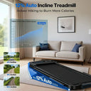 Under Desk Treadmill Auto Incline And App Control 3.5HP Quiet