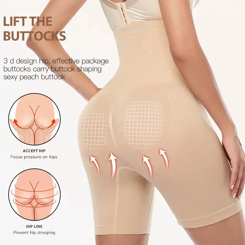 High Waist Shapewear Slimming Panties For Control Comfort