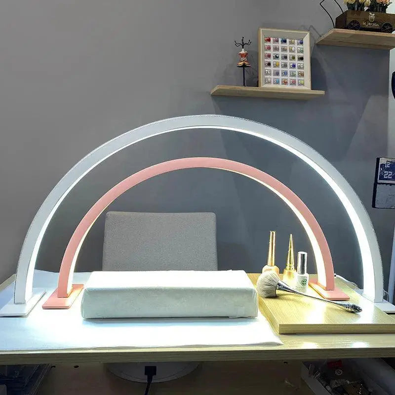 48W Half Moon Nail Lamp For Manicure Beauty Salon Light