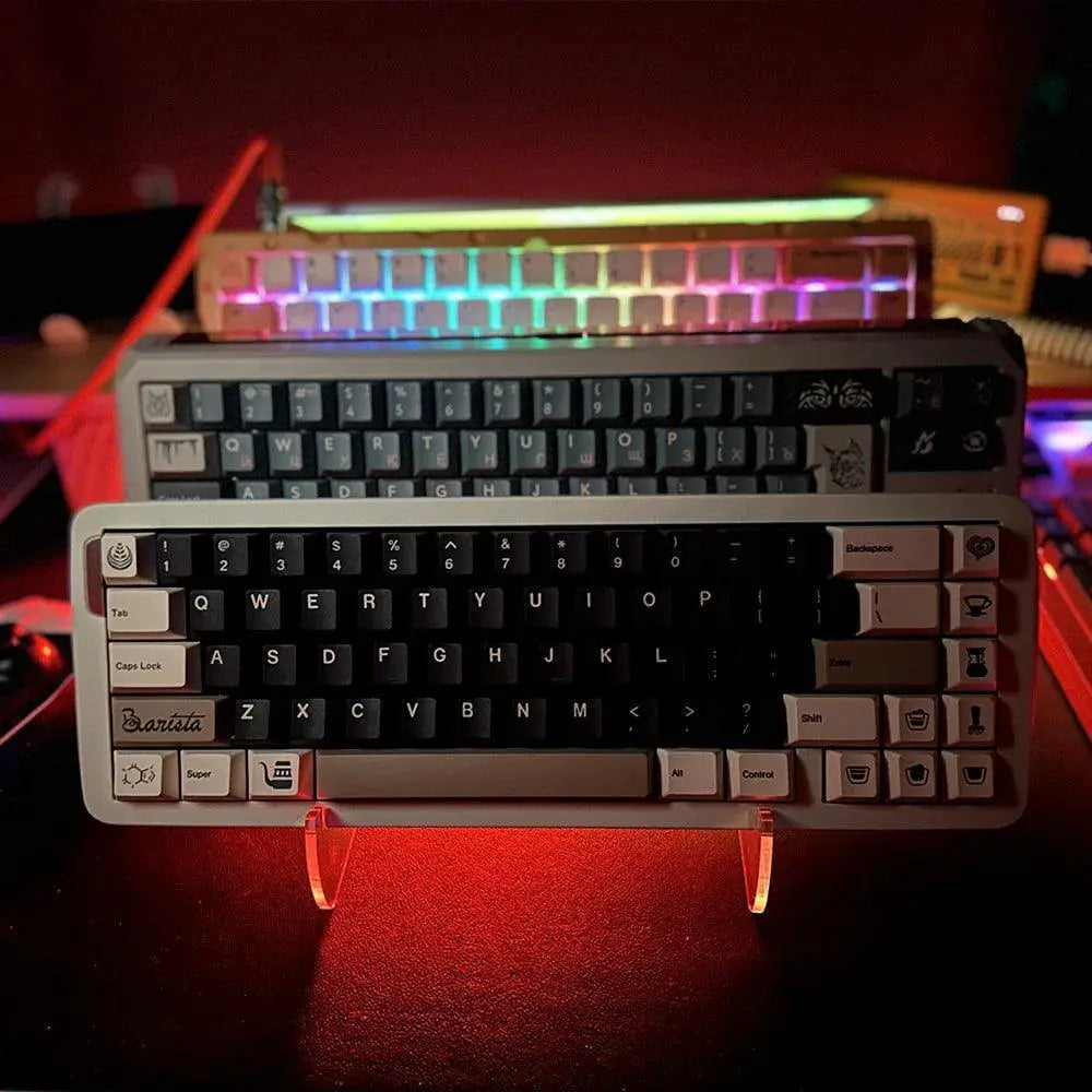 Transparent Acrylic Keyboard Stand For Desk Organization
