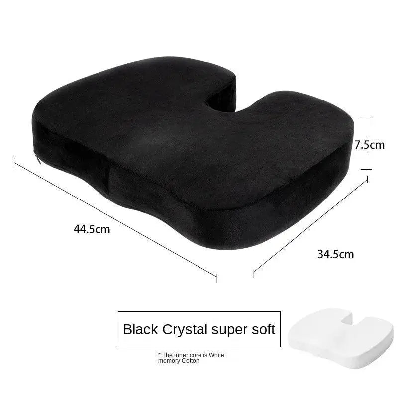 Comfortable Memory Foam Office Chair Cushion With Gel Core