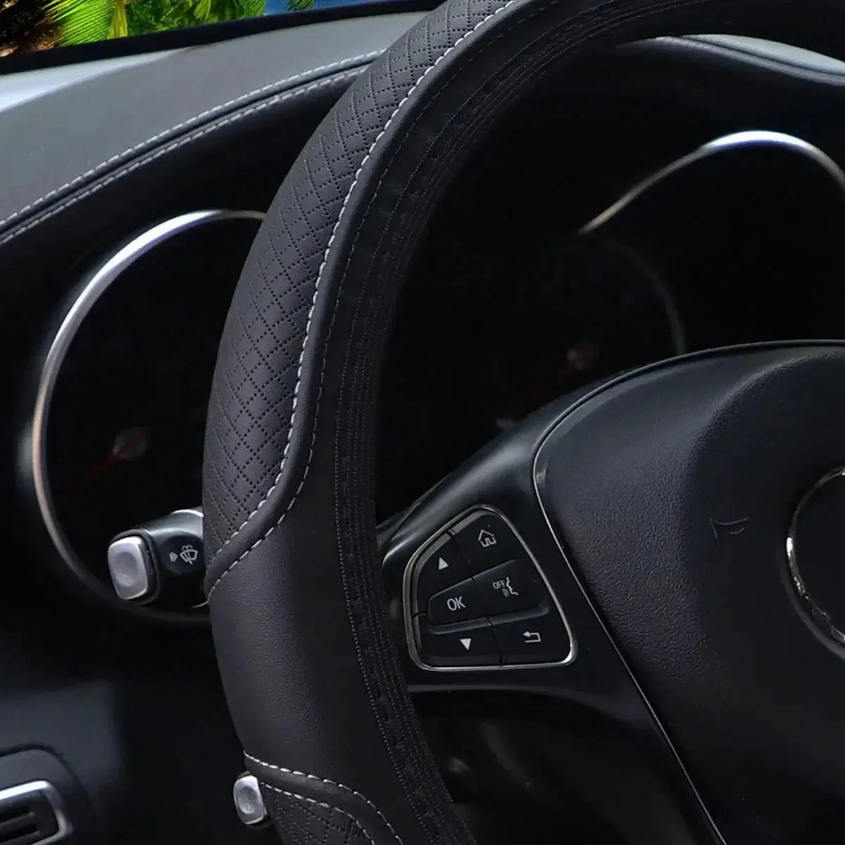 Steering Wheel Cover for Drivers Grip — product view 11