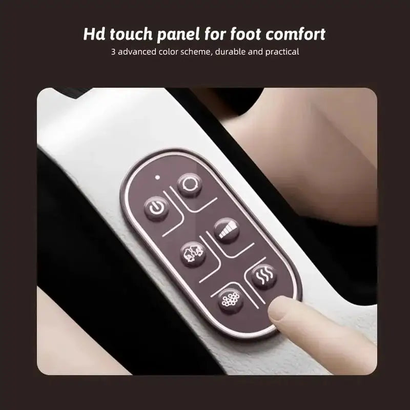Electric Finger Pressure Foot Massage Vibration air Compression Heating Electric Roller Calf Machine Foot Massager