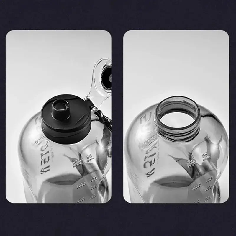 Large Capacity Sports Water Bottle 1.7L and 2.7L for Gym
