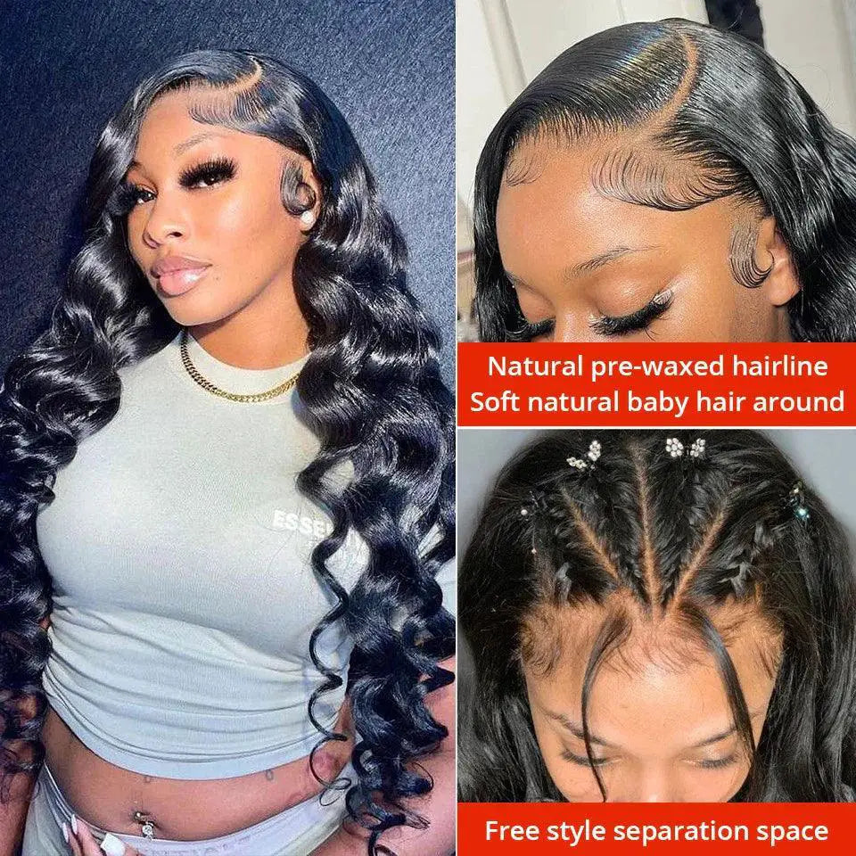 Premium 13x6 HD Lace Frontal Glueless Brazilian Wig