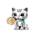 Sterling Silver Charm Love Pets