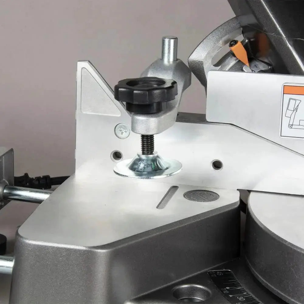 10 Inch Sliding Compound Miter Saw Double Bevel 12 Amp Motor - OurLum.com