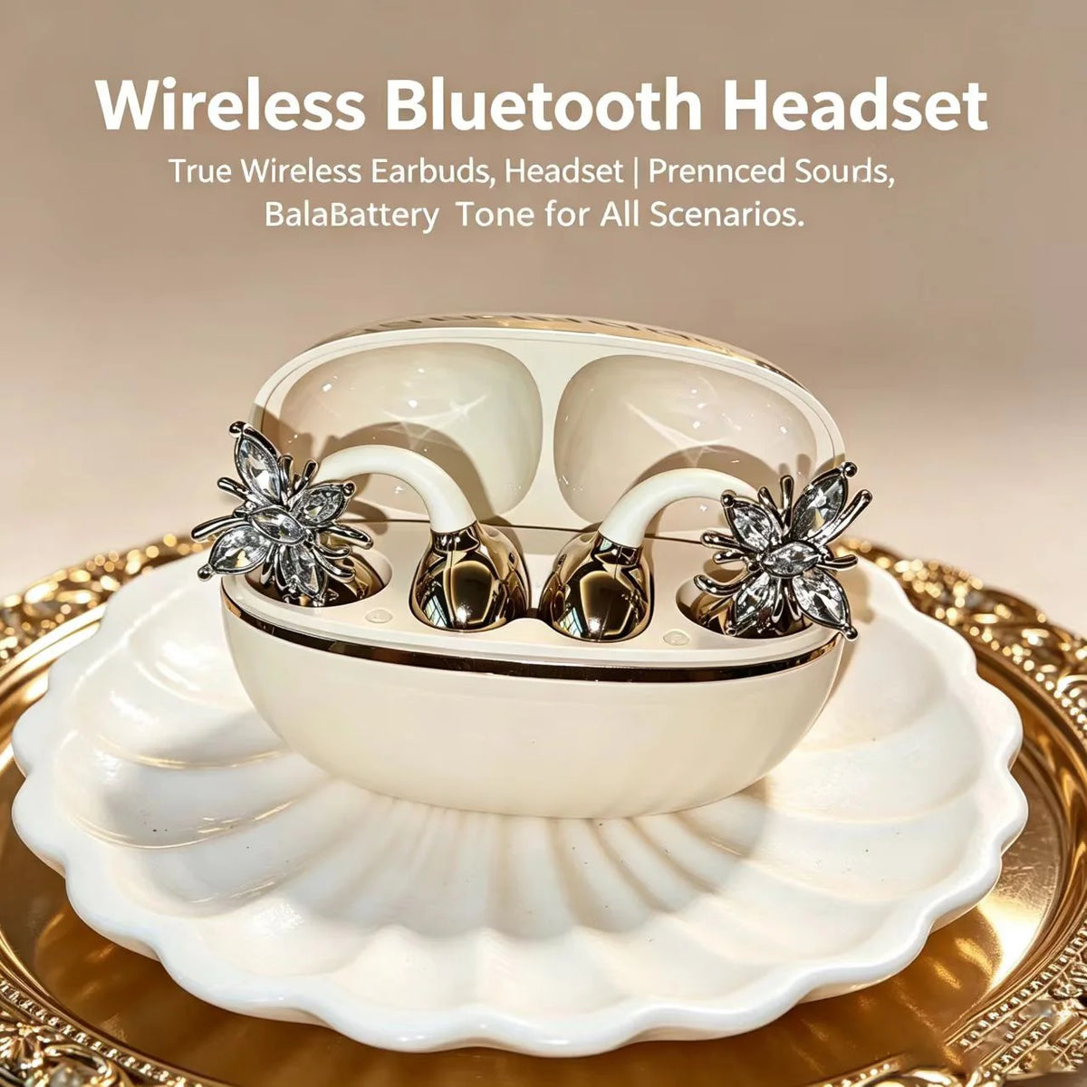 Open Hook Wireless Bluetooth Earbuds