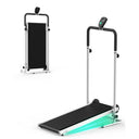 AKLUER Non Motorized Treadmill With Dual Flywheel LCD Screen