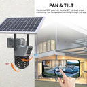 Proactive Solar PTZ Camera for Homes