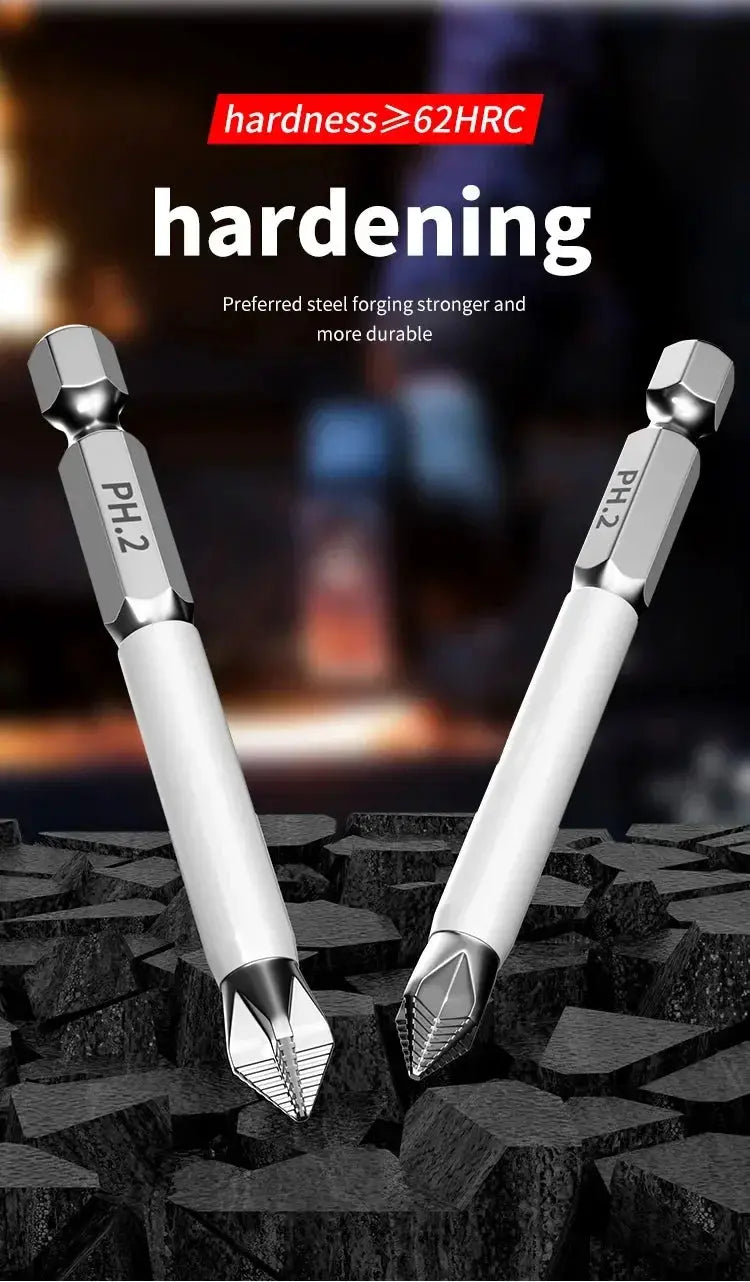 Magnetic Electric Screwdriver Set - Steel Bits — product view 11