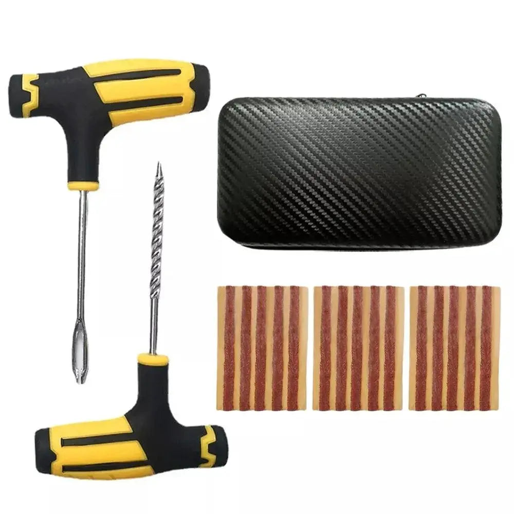 Ultimate Tire Puncture Repair Kit Set Quick Durable Portable