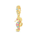 Sterling Silver Charm Summer Beach