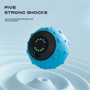 New Vibrating Massage Ball Electric Fascia Ball for Foot and Back Muscle Relaxation Massager Fitness Equipment for Home Gym