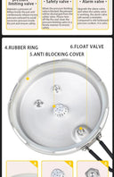 Pressure Cooker Compact Outdoor with Folding Handle 2.2L