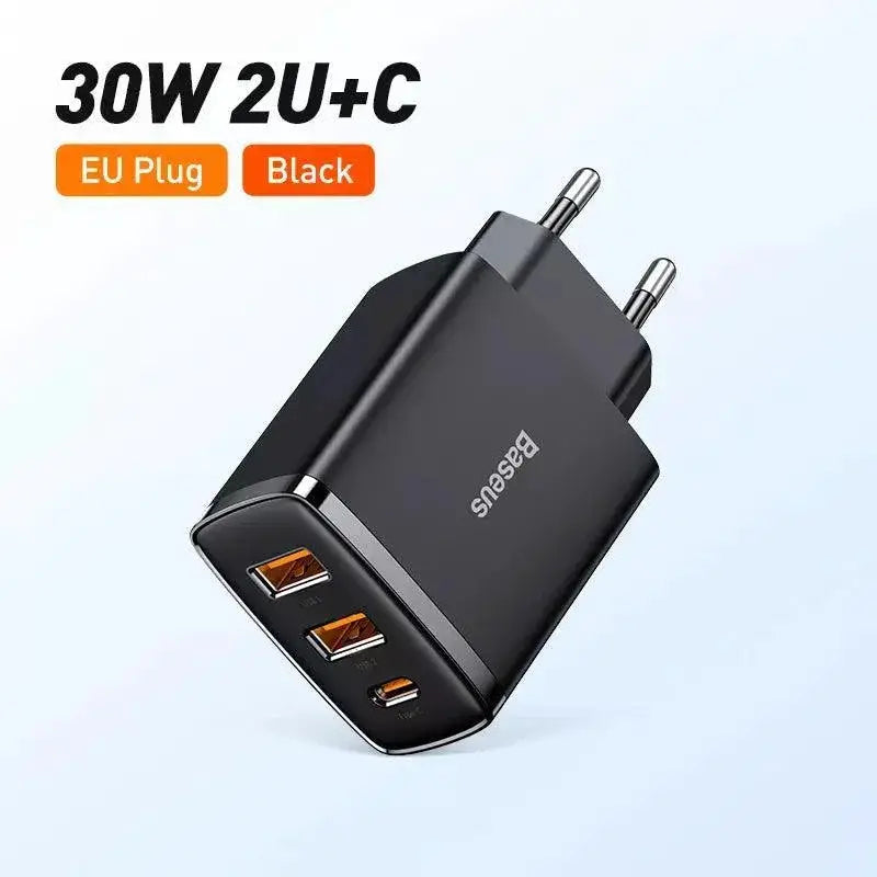 Baseus USB Charger Fast Charging Hub for iPhone and Samsung